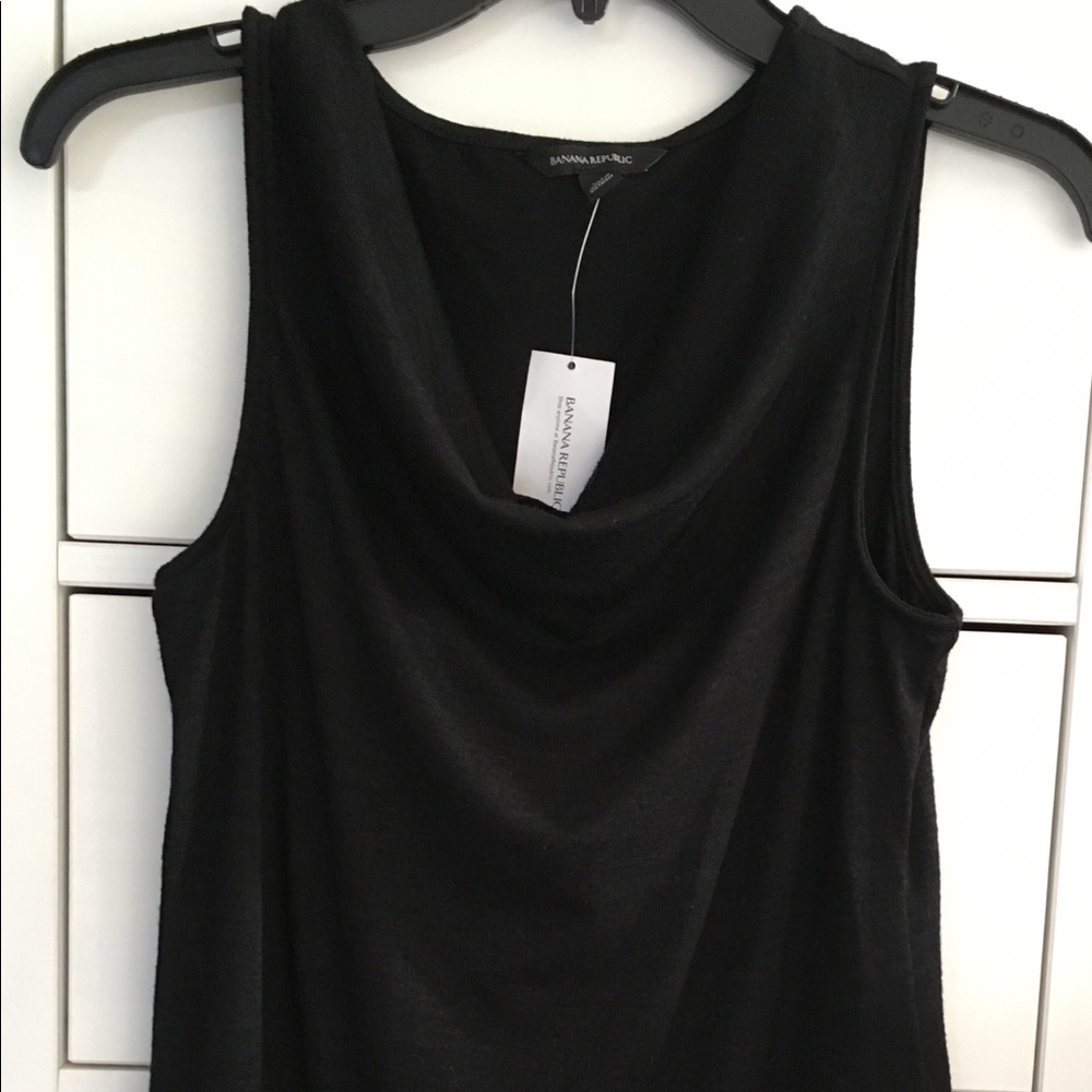 Cowl neck tank